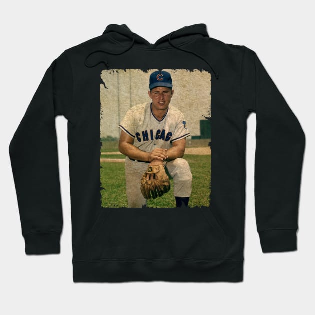 Ron Santo in Chicago Cubs Hoodie by PESTA PORA